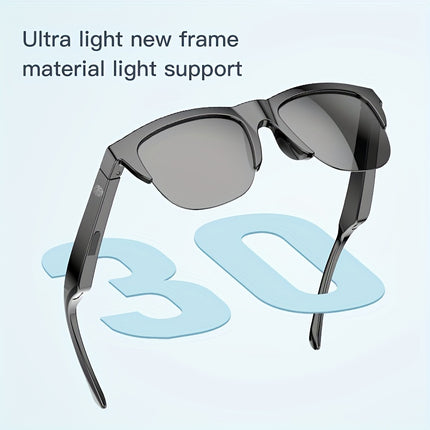 Wireless V5.3 Sunglasses, Multifunctional Glasses, Wireless Calls, Music Playback