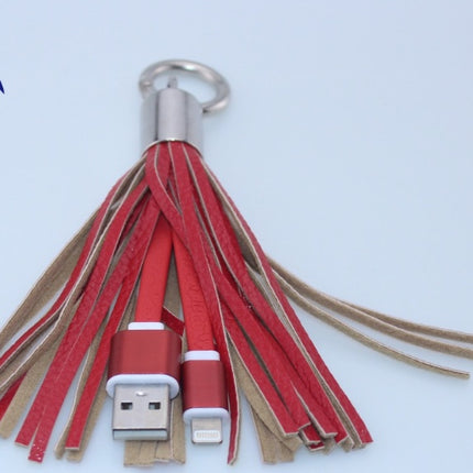 Compatible With Tassel Keychain Data Cable