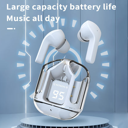 Wireless Headphones - Colorful Sports Game Music Companion with LED Digital Power Display