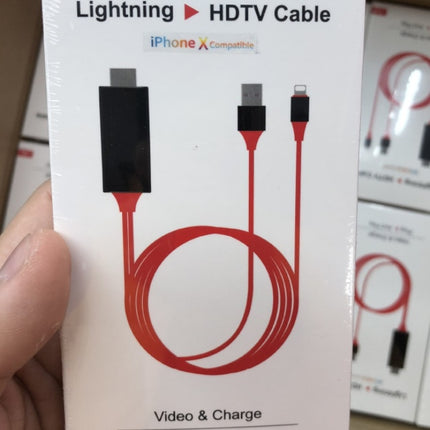 Compatible With Apple, High-definition Plug-And-Play  HDMI TV Audio Transfer Line For IPhoneX