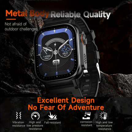 Smart Watch Full Screen Smartwatch Wireless Calling with Automatic Motion Recognition 100+ Sports