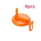 No LOGO / Orange / 4PCS