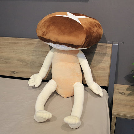 Simulation cute girl doll cushion