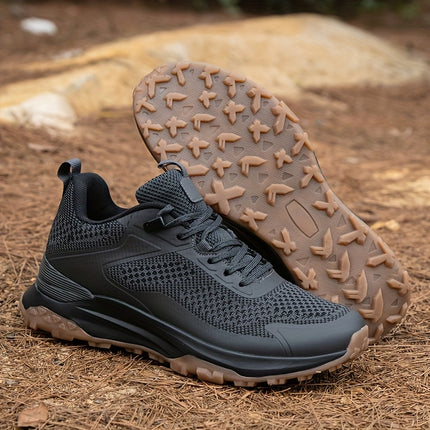 Men's All-Terrain Hiking, Running & Gym Shoes Traction, Breathable Low-Top Outdoor Sneakers