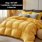 Yellow / King(7pcs-sheet Set):102