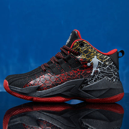 Casual Sneakers - Breathable and Comfortable Basketball Shoes Slip Resistant and Durable Tennis Shoes