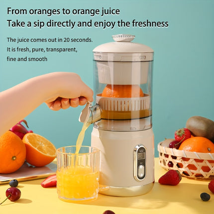 Juicer with Removable Pulp Separator - 0.5L Volume, Lithium Battery