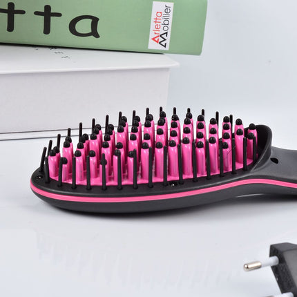 Foreign trade new electric magic TV products straight hair comb hair straightener explosion models comb