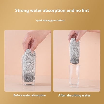 Bamboo Charcoal Thick Soft Absorbent Not Easy To Touch Oil Rag