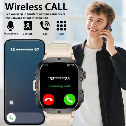 Smartwatch for Men and Women | Valentine's Day Gift - Wireless Calling/Texting/Multiple Sports