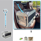 Grey / With pet safety belt / S