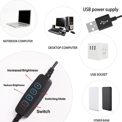 LED table lamp is suitable for office home, eye care table lamp