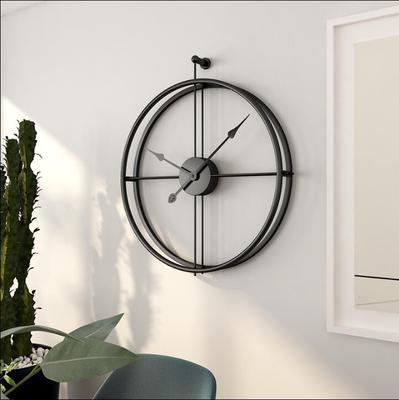 Fashion iron wall clock