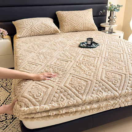 Bed Sheet/Blanket | Four Season Universal Thick Warm Mattress Protective Cover,