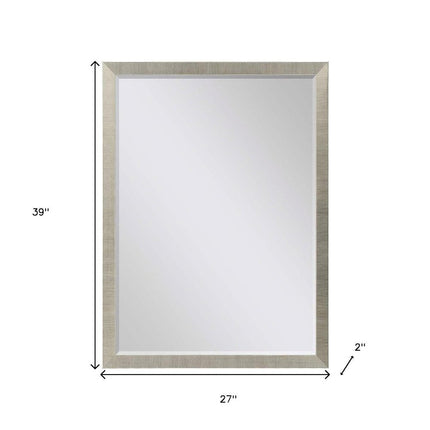 39" Gold Accent Mirror