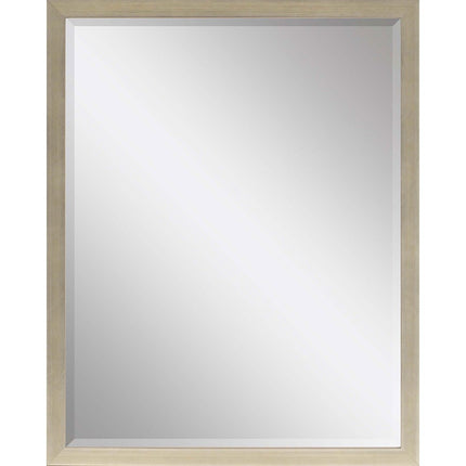 51" Silver Wood Accent Mirror