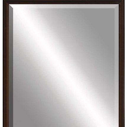 39" Bronze Wood Accent Mirror