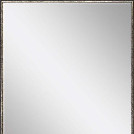 45" Dark Brown Accent Mirror