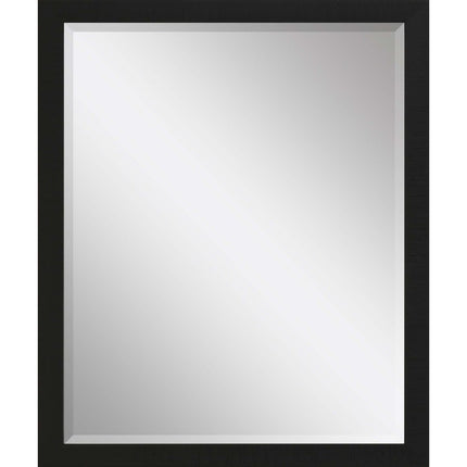 31" Black Framed Accent Mirror