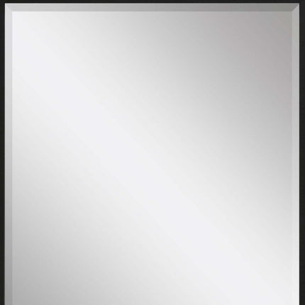 43" Black Framed Accent Mirror