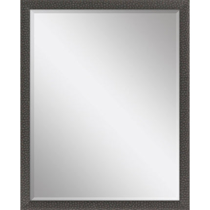 51" Dark Brown Solid Wood Framed Accent Mirror