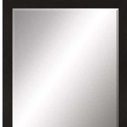 53" Dark Brown Accent Mirror