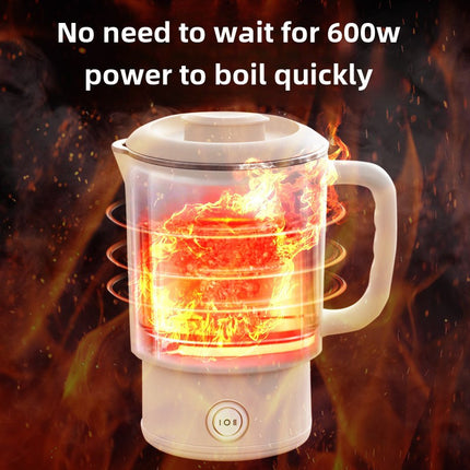 Travel Folding Kettle Outdoor Portable Small Folding Kettle 304 Stainless Steel Electric Kettle Boiler