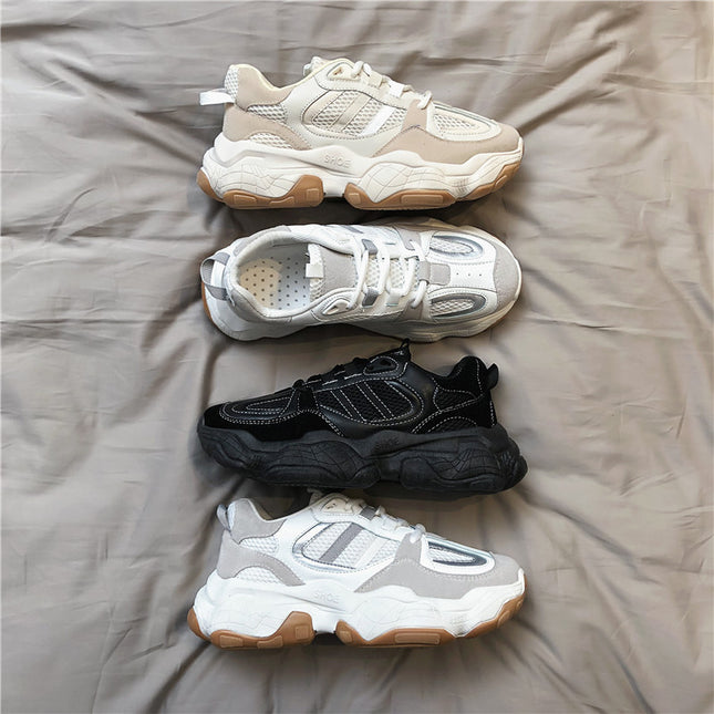 Breathable mesh sneakers