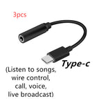Black Type c 2style 3pcs