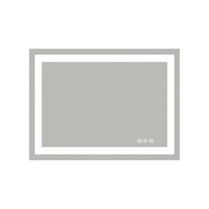 28" Clear Lighted Frameless Bathroom Vanity Mirror