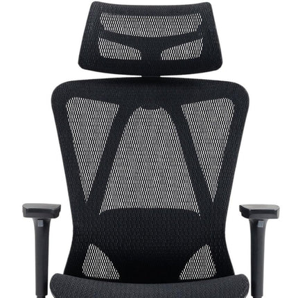 Black Adjustable Height Swivel Rolling Office Chair