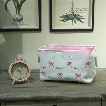 Fabric Storage Bucket Laundry Basket