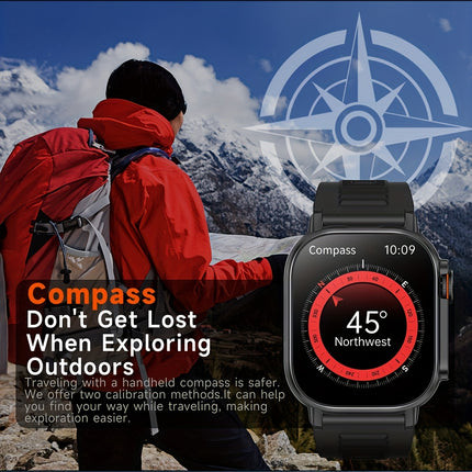 Smart Watch Full Screen Smartwatch Wireless Calling with Automatic Motion Recognition 100+ Sports