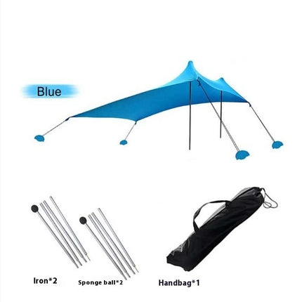 UV And Rainproof Awning Outdoor Camping Tent