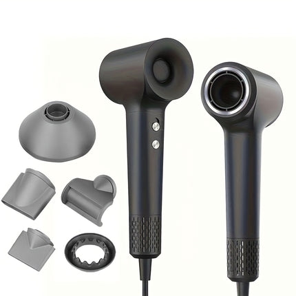 A 5-In-1 Brushless Motor Hair Dryer That Dries Quickly, Features Four Color Temperature Settings,