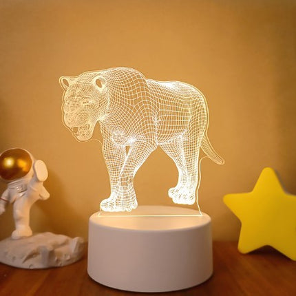 3D Lights Colorful Touch Remote Control LED Visual Lights