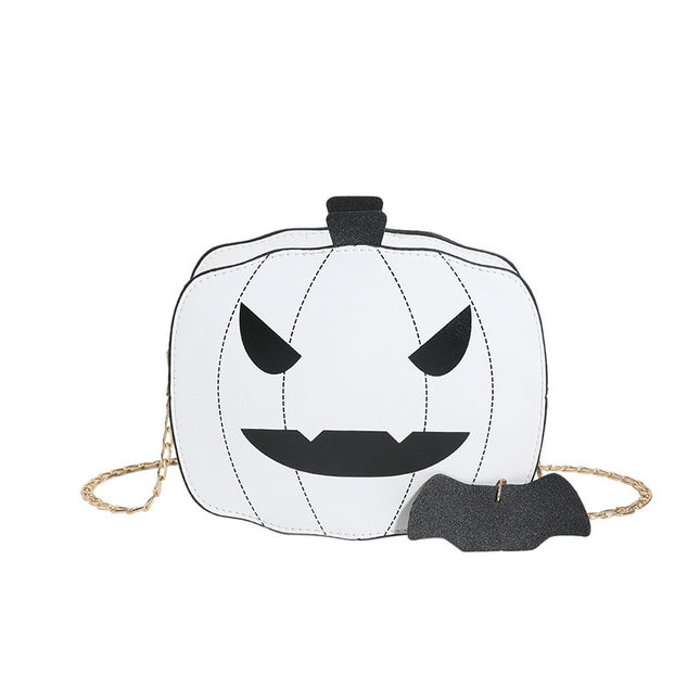 Halloween Shoulder Bag For Girls Personality Funny Creative Chain Crossbody Bags