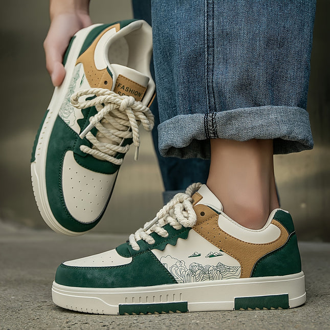 Skateboard Shoes, Outdoor Romantic Style Casual Flat Wear