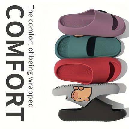 3 pcs Lightweight Slippers - Slip-On Low-Top House, Soft Cushioned Sole for Bathroom, Beach,