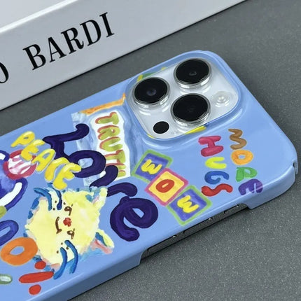 Oil Painting Graffiti Cat Phone Case I Advanced Sense