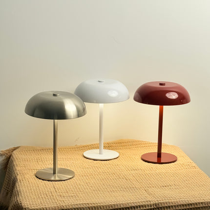 1pc Modern Minimalist Desk Lamp - Cordless Rechargeable Table Lamp with Touch Control