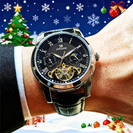 Automatic Tourbillon Mechanical Watch | High-end Luxury Fashion Hollow Business Casual Men'S Watch