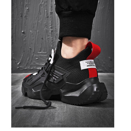 Increased thick-soled sneakers