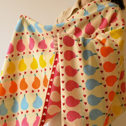 Bath Wrap Soft Absorbent Household Pure Cotton Bath Towel