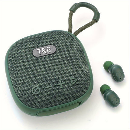 Wireless Headphones + Speaker - High Volume, Long Battery Life, Stereo Sound