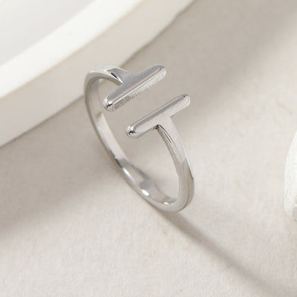 Womens Adjustable Stylish Geometric Creative Ring