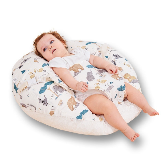 Creative Cartoon Printed Baby Anti-spit-up Inclined Pillow