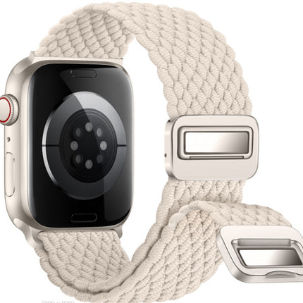 Magnetic Buckle Woven Loop Integrated Strap