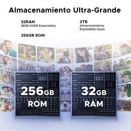 DOOGEE Note59 Pro Unlocked 5G Mobile, 6.75" HD+ 120Hz Smartphone, 32GB RAM+256GB ROM Android