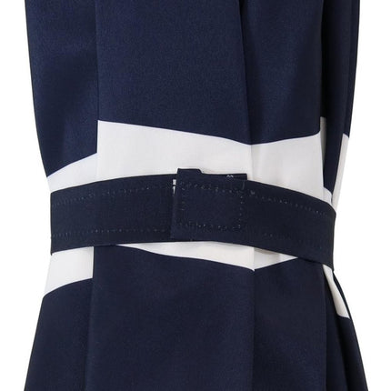 91" Dark Blue Polyester Octagonal Tilt Market Patio Umbrella